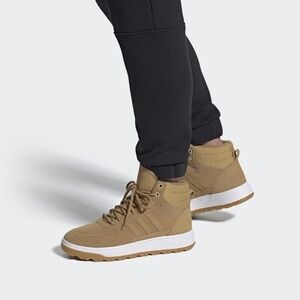 Adidas Frozetic High-Top Winter Boots Tan/White Men’s Size 10 NWOT